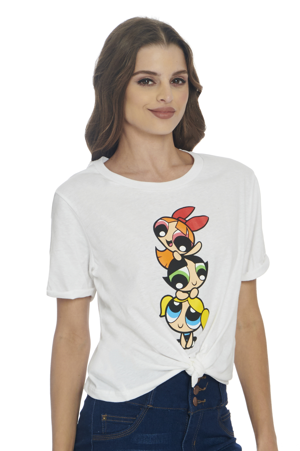 Typing Software Playera Chicas Superpoderosas Bershka Blusas De