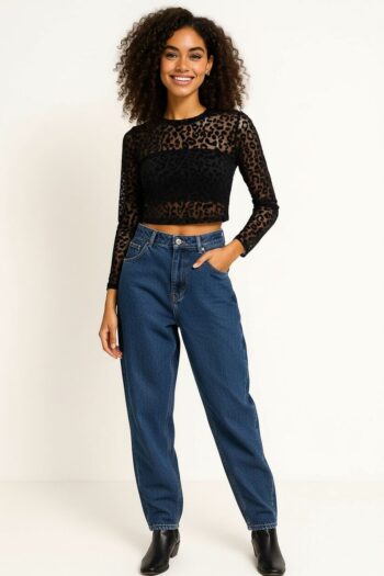 PLAYERA MESH FLOCK AMARRE