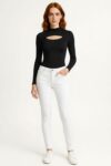 BLUSA BODY MANGA LARGA CON ABERTURA