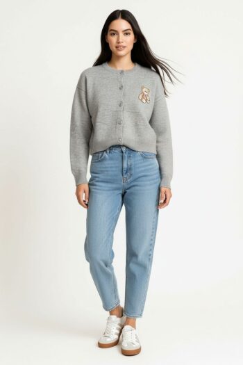 SUÉTER ABIERTO CON BOTONES