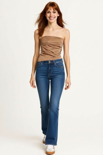 PLAYERA TOP PICO AJUSTE DEFINIDO