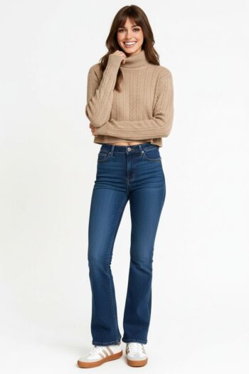 SUÉTER TRENZAS CUELLO ALTO