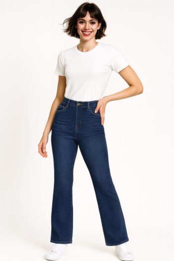 JEANS CAMPANA CON CINCO BOLSAS