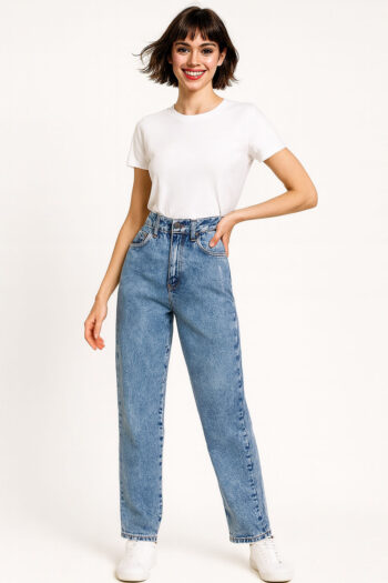 JEANS RÍGIDO CINCO BOLSAS