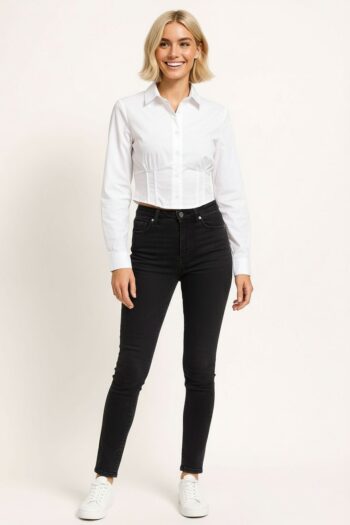 BLUSA CAMISERA CINTURA