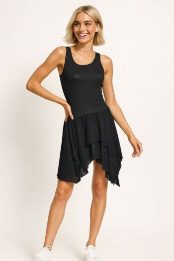 VESTIDO CAPAS FLUIDAS