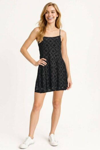 VESTIDO TIRANTES CORTE FLUIDO