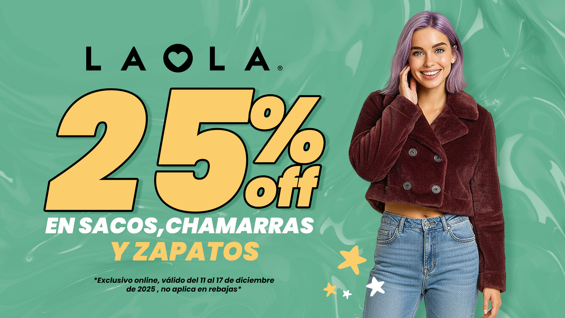 laola 25 sacos chamarras zapatos 20251211 - LAOLA