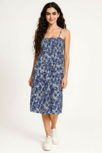 VESTIDO ENRESORTADO MIDI