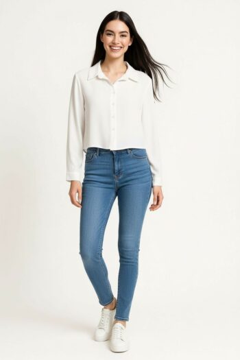 BLUSA CAMISERA CORTA