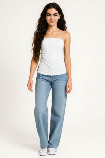 PLAYERA TOP STRAPLE CON COPAS