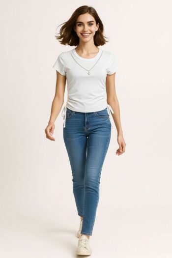 PLAYERA AJUSTE LATERAL JARETA