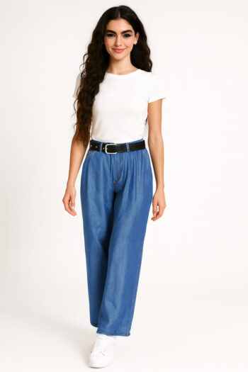 PANTALÓN AMPLIO TIRO ALTO