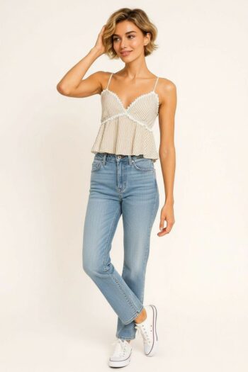 BLUSA TIRANTES ESCOTE PICO