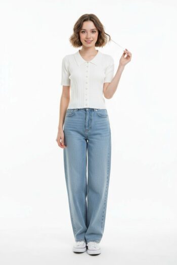 SUÉTER TIPO CAMISERO TEJIDO