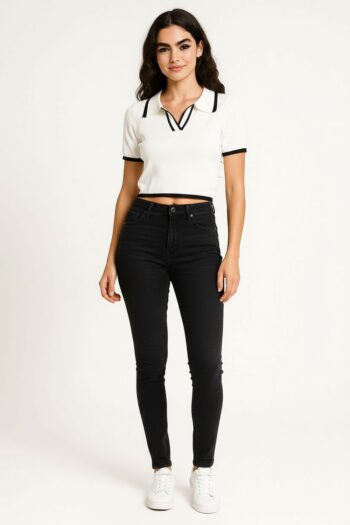 SUÉTER TEJIDO TIPO POLO