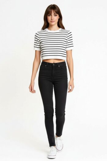 PLAYERA CROP SEAMLESS