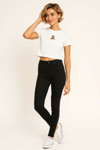 PLAYERA ALGODÓN BORDADO FRENTE