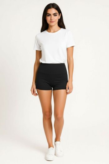 SHORT PRETINA ANCHA AJUSTE