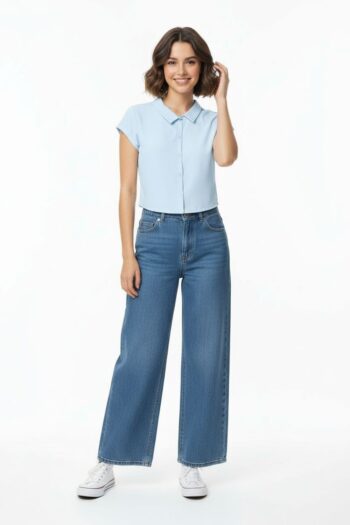 BLUSA CAMISERA MANGA CORTA