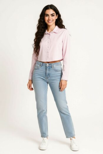 BLUSA CAMISERA CUELLO CLÁSICO