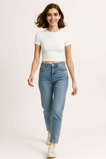 PLAYERA RIB CUELLO REDONDO