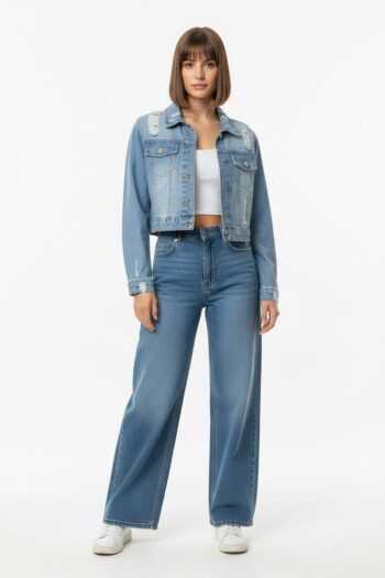 CHAMARRA CORTA MANGA AMPLIA