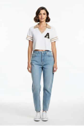 PLAYERA TIPO POLO CORTA AJUSTE