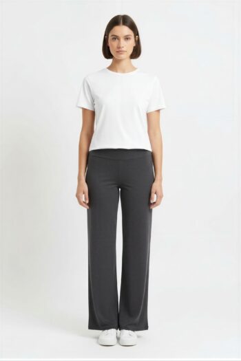 PANTALÓN RECTO PRETINA AMPLIA