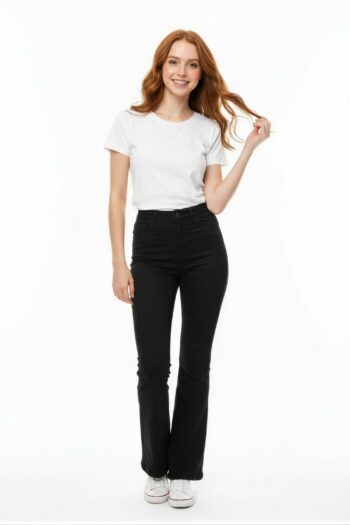 PANTALÓN CORTE AMPLIO TIRO MEDIO