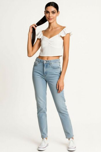 BLUSA AJUSTE CON AMARRE ESPALDA