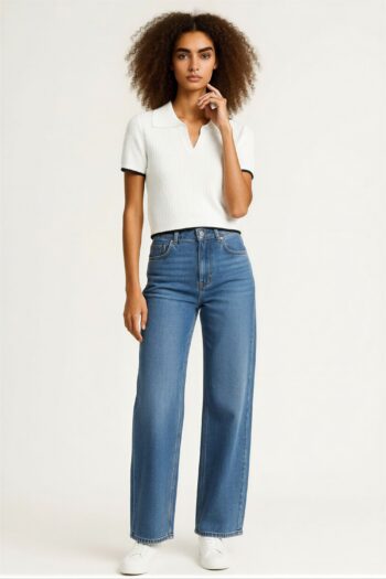 SUÉTER CUELLO POLO TEJIDO