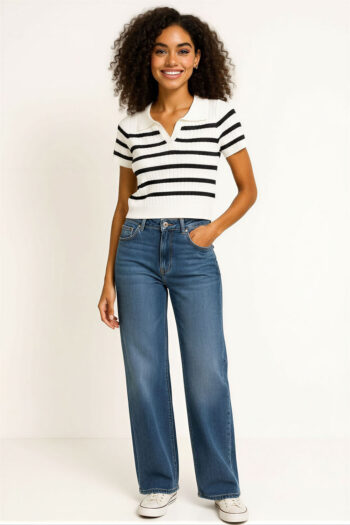 SUÉTER TEJIDO CUELLO TIPO POLO