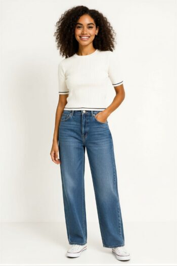 SUÉTER TEJIDO MANGA CORTA