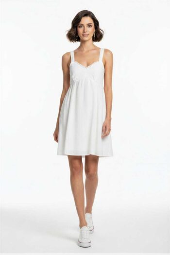 VESTIDO CORTO ESCOTE ESPALDA