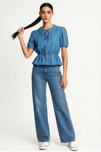 BLUSA AMARRES Y OLANES
