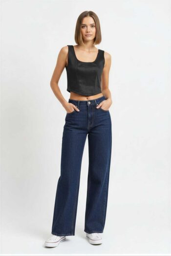 BLUSA TOP CORTO SIN MANGAS