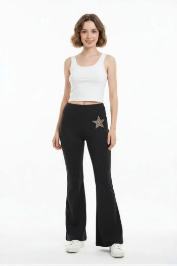 PANTALÓN AMPLIO PRETINA ALTA