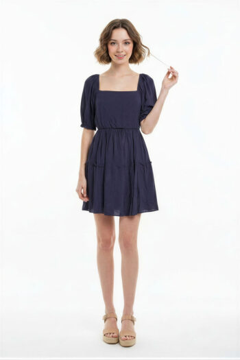 VESTIDO CORTO ESPALDA ABIERTA