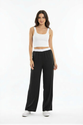 PANTALÓN AMPLIO PRETINA SUAVE