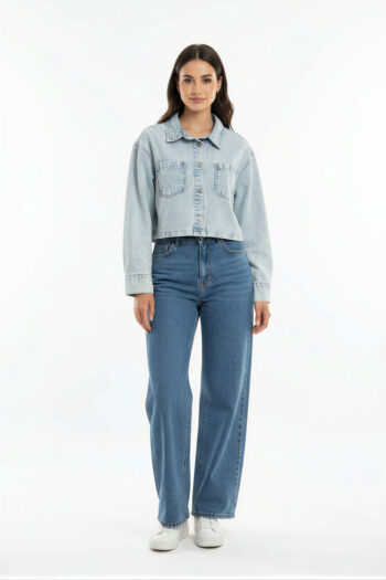 CHAMARRA DENIM CORTA CASUAL