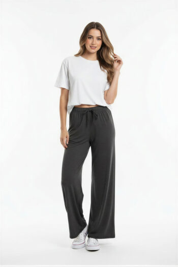PANTALÓN WIDE LEG JARETA
