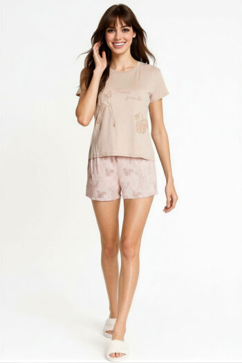 PIJAMA PLAYERA CON SHORT