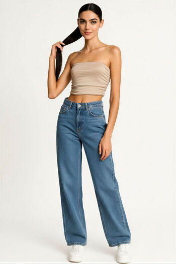 PLAYERA TOP STRAPLESS AJUSTE SUAVE