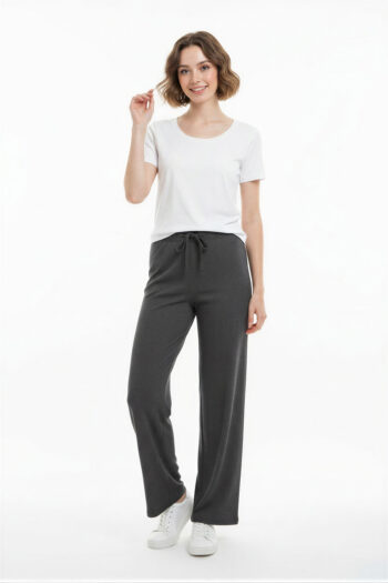 PANTALÓN SUELTO RIB CURLY