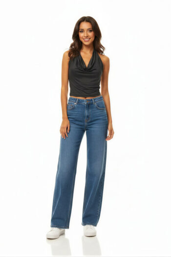 PLAYERA HALTER PLISADO